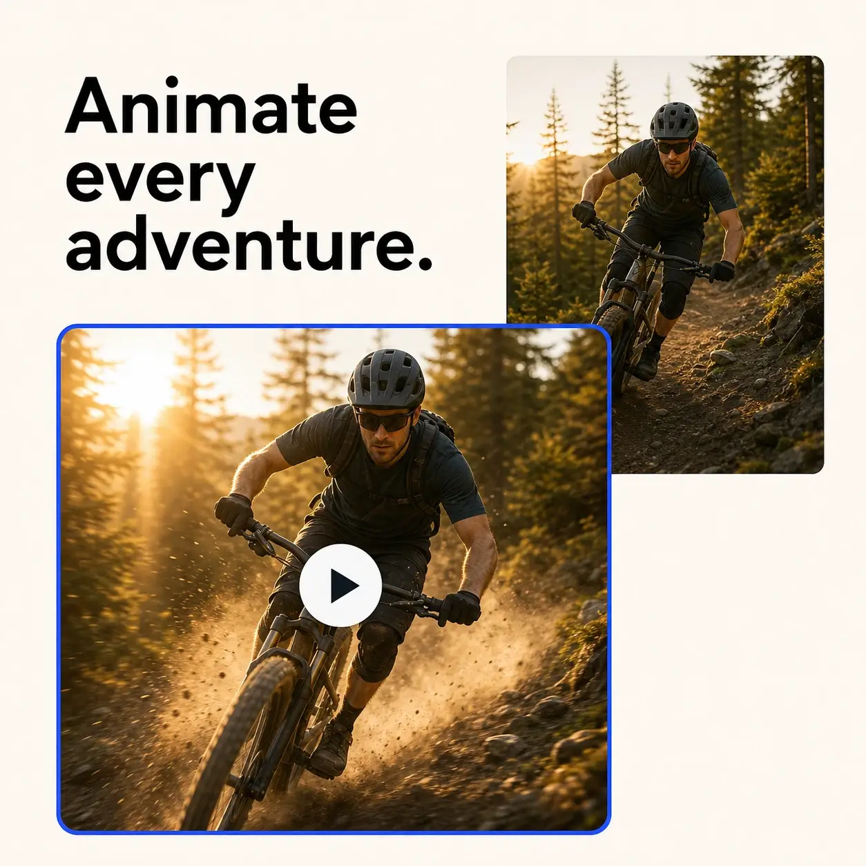 Image to video AI sample preview